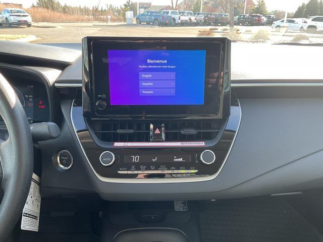 new 2026 Toyota Corolla Hybrid car, priced at $28,098