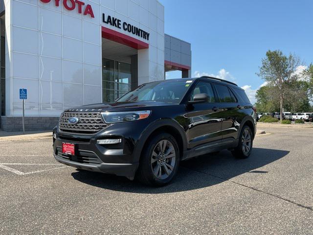 2021 Agate Black Metallic Ford Explorer