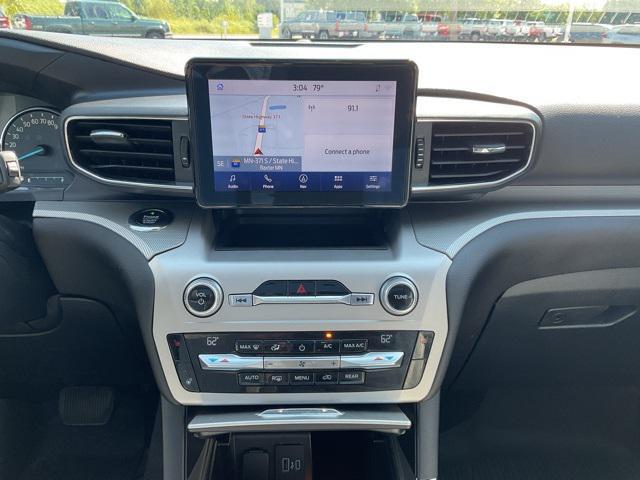 2021 Agate Black Metallic Ford Explorer