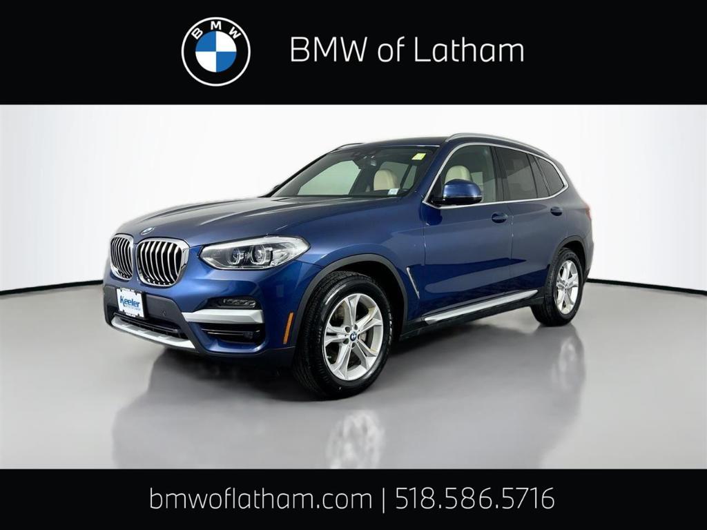 used 2021 BMW X3 car, priced at $24,550