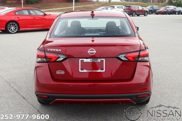 new 2025 Nissan Versa car, priced at $22,050