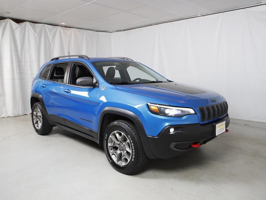 used 2021 Jeep Cherokee car, priced at $21,199