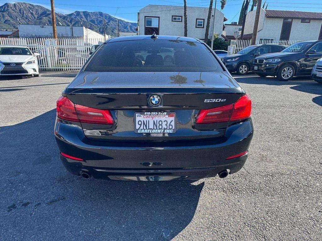 used 2018 BMW 530e car, priced at $11,995
