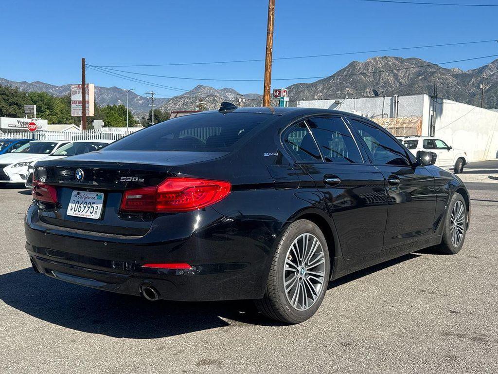 used 2018 BMW 530e car, priced at $13,995