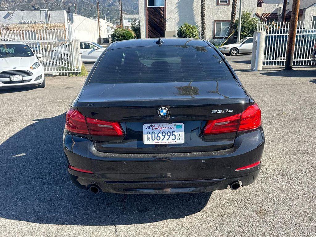 used 2018 BMW 530e car, priced at $13,995