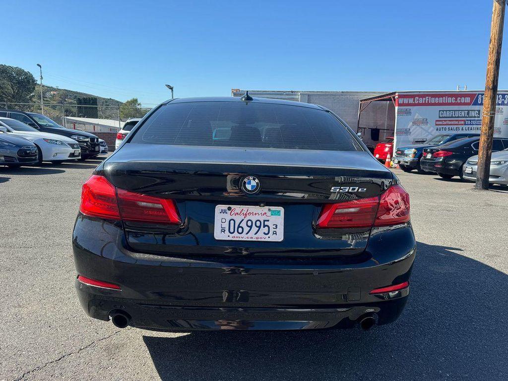 used 2018 BMW 530e car, priced at $13,995