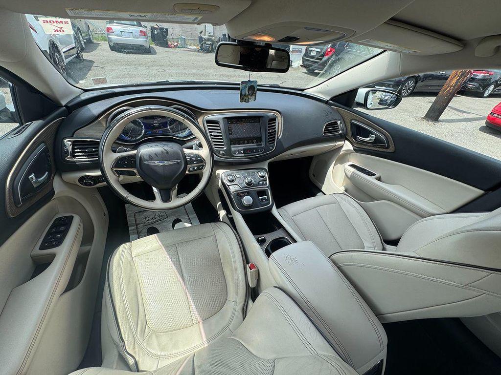 used 2015 Chrysler 200 car, priced at $9,195