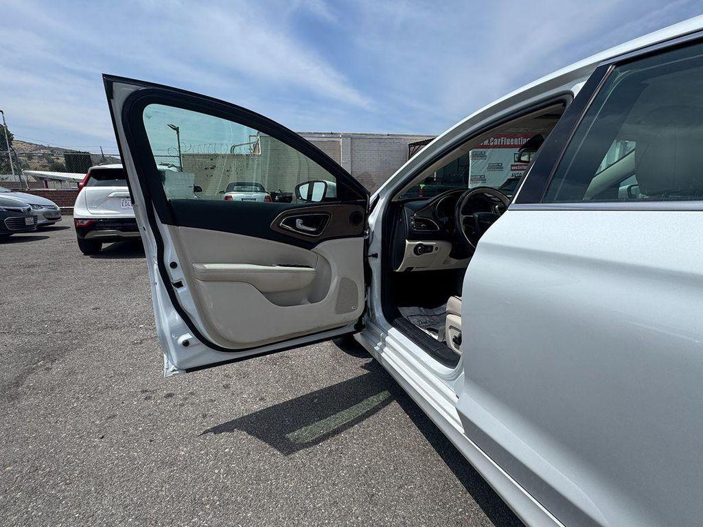 used 2015 Chrysler 200 car, priced at $9,195