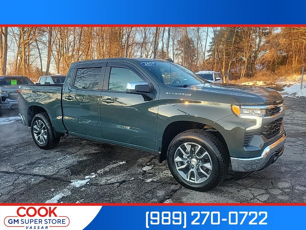 used 2025 Chevrolet Silverado 1500 car, priced at $45,750