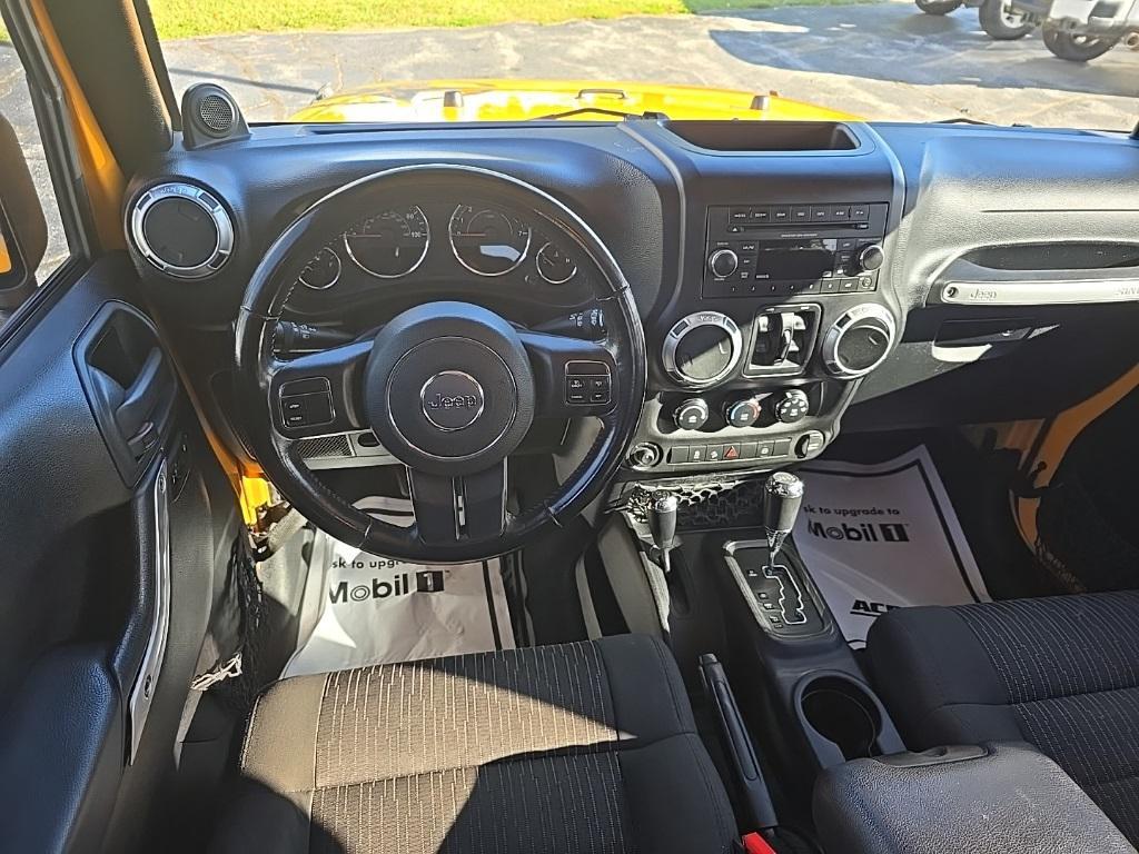 used 2012 Jeep Wrangler Unlimited car, priced at $12,500