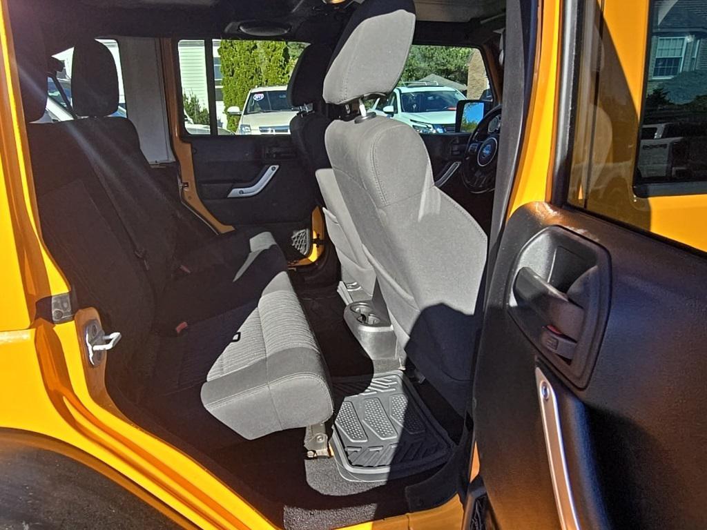 used 2012 Jeep Wrangler Unlimited car, priced at $12,500