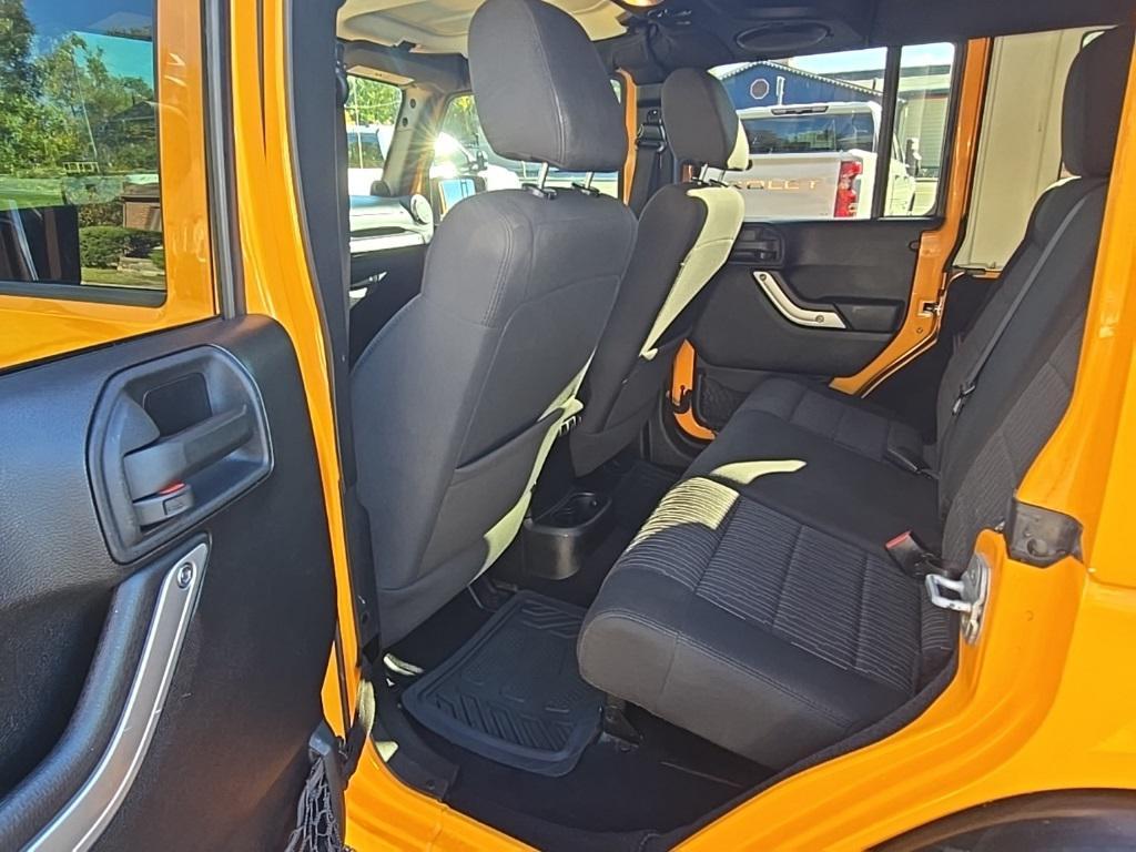 used 2012 Jeep Wrangler Unlimited car, priced at $12,500