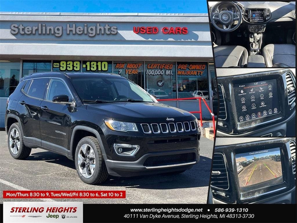 used 2020 Jeep Compass car, priced at $20,620