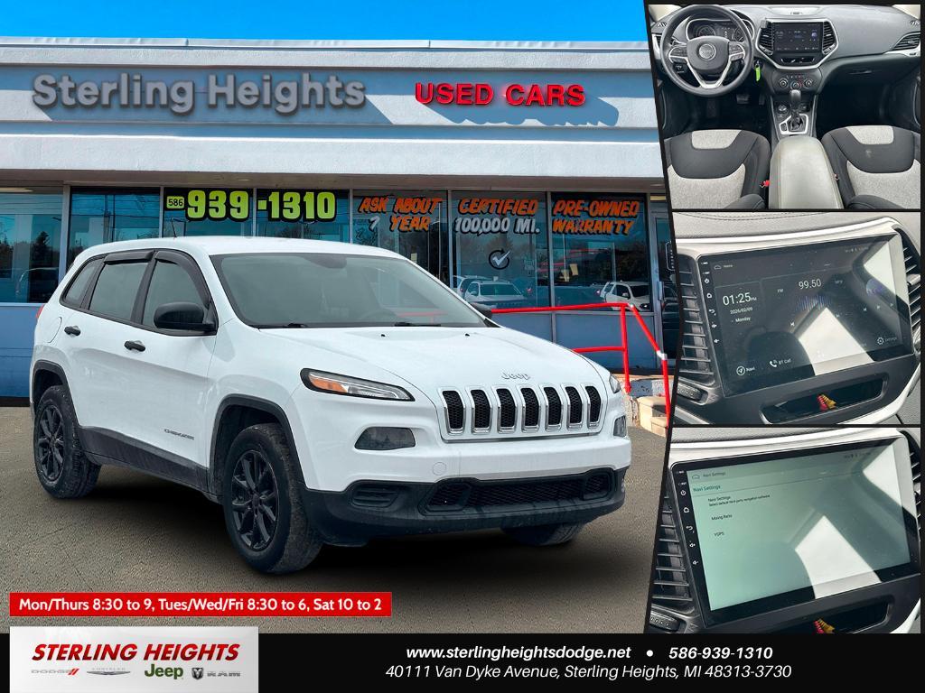 used 2014 Jeep Cherokee car, priced at $8,995