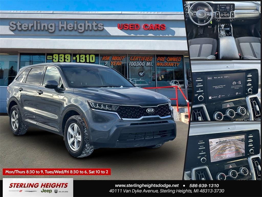 used 2021 Kia Sorento car, priced at $10,995