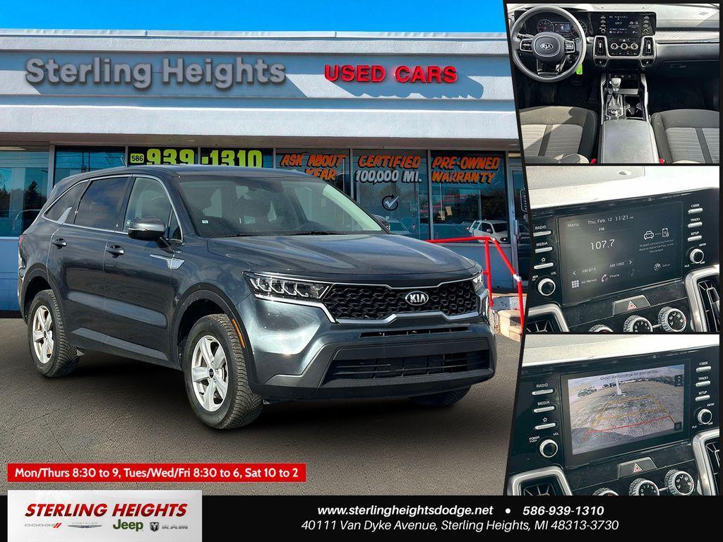 used 2021 Kia Sorento car, priced at $10,995