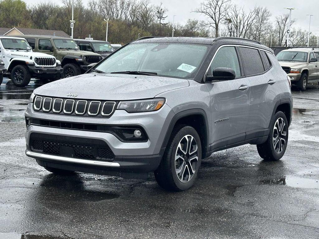 used 2022 Jeep Compass car, priced at $23,995