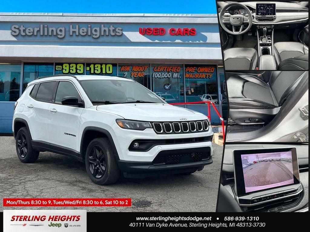 used 2023 Jeep Compass car, priced at $22,995
