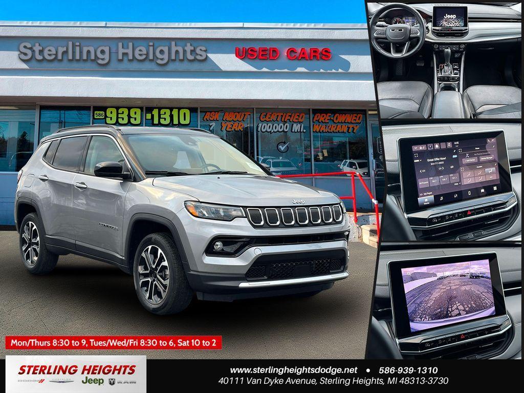 used 2022 Jeep Compass car, priced at $22,795