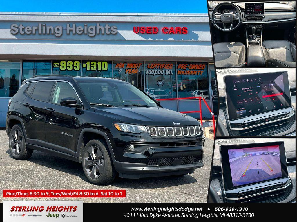used 2022 Jeep Compass car, priced at $20,495