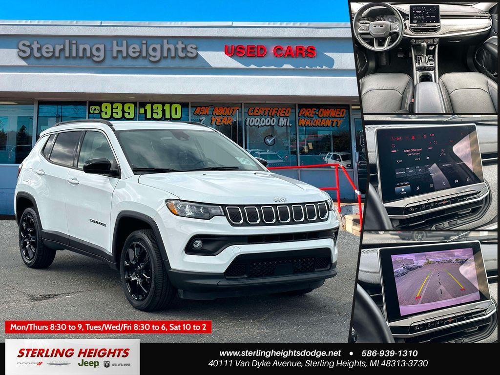 used 2022 Jeep Compass car, priced at $22,995