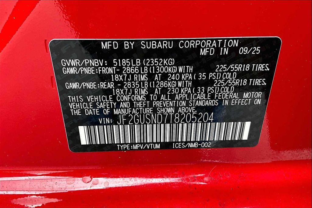 new 2026 Subaru Crosstrek Hybrid car, priced at $37,201