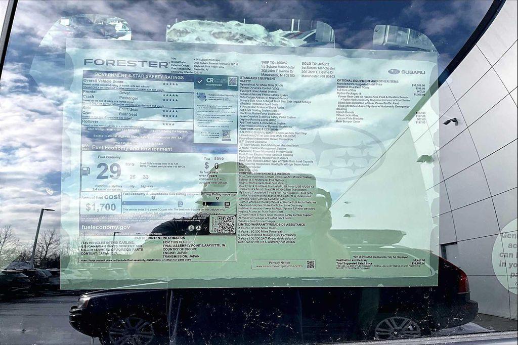 new 2026 Subaru Forester car, priced at $33,353