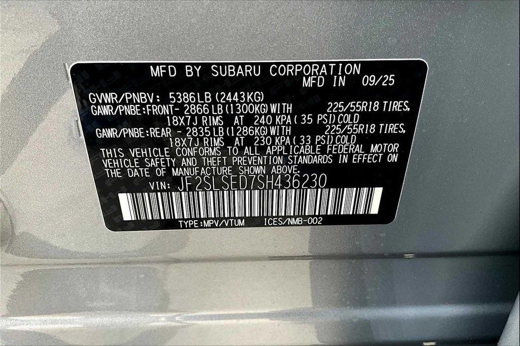 new 2025 Subaru Forester Hybrid car, priced at $35,246