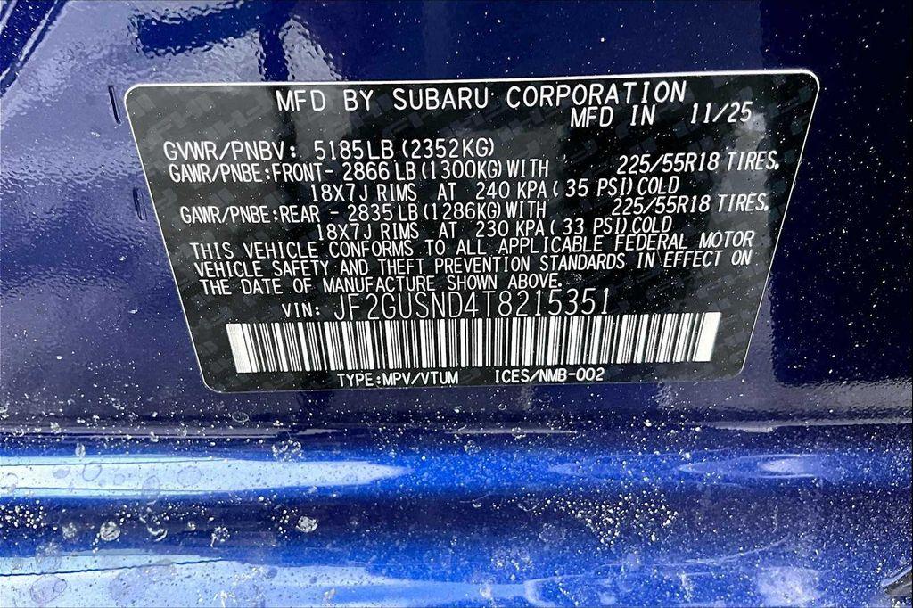 new 2026 Subaru Crosstrek Hybrid car, priced at $37,298