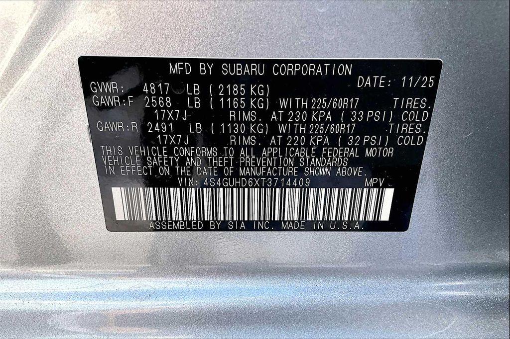 new 2026 Subaru Crosstrek car, priced at $27,932