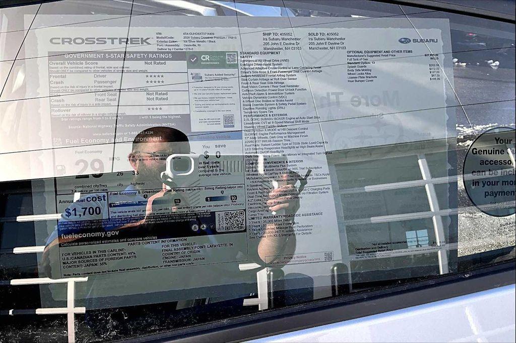 new 2026 Subaru Crosstrek car, priced at $27,932