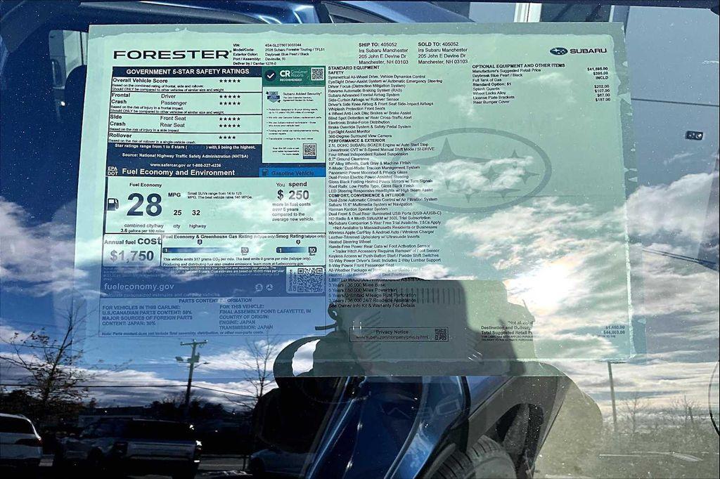 new 2026 Subaru Forester car, priced at $40,761