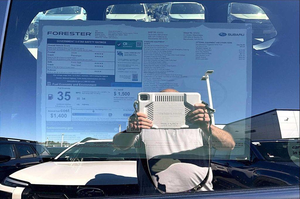 new 2026 Subaru Forester Hybrid car, priced at $35,040