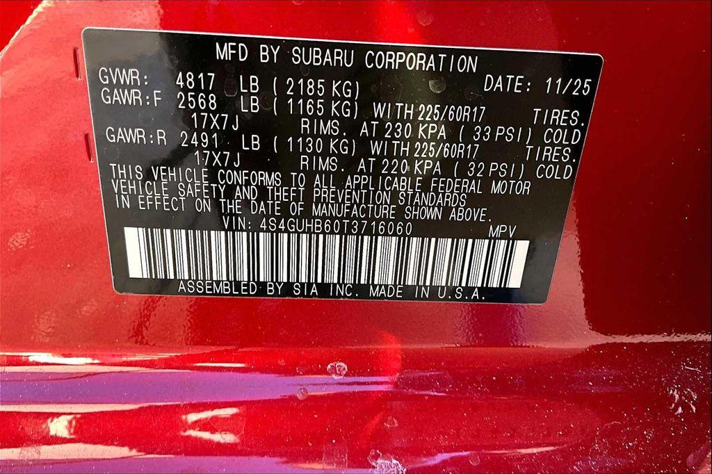 new 2026 Subaru Crosstrek car, priced at $26,527