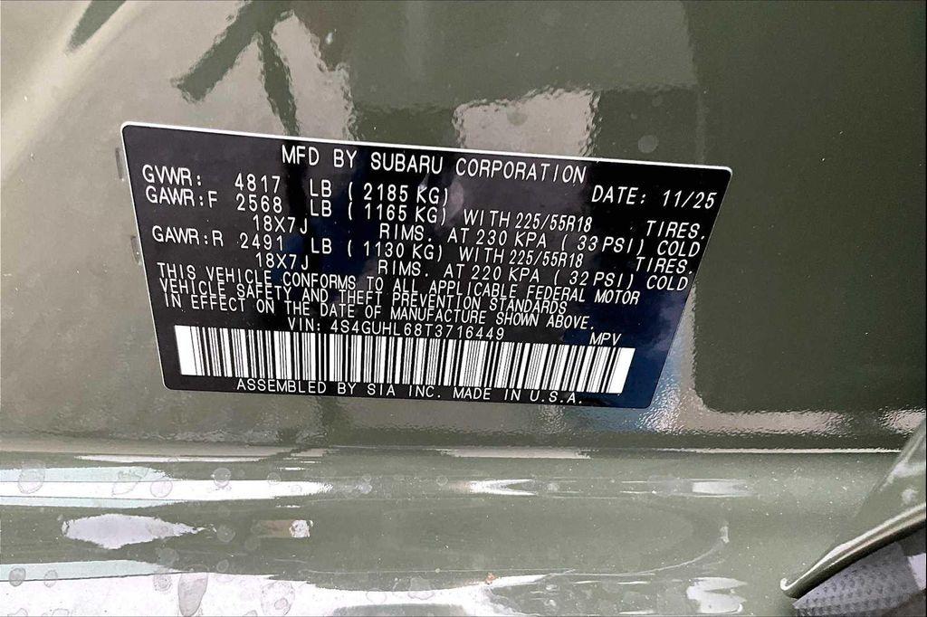 new 2026 Subaru Crosstrek car, priced at $32,844