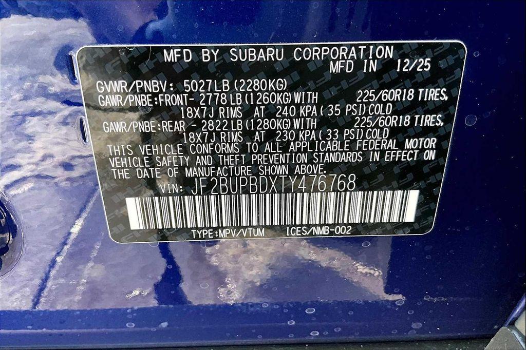 new 2026 Subaru Outback car, priced at $36,923