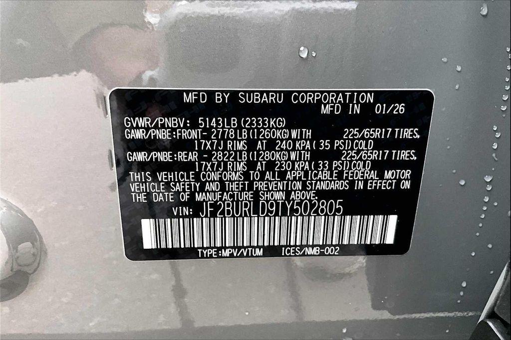 new 2026 Subaru Outback car, priced at $46,968