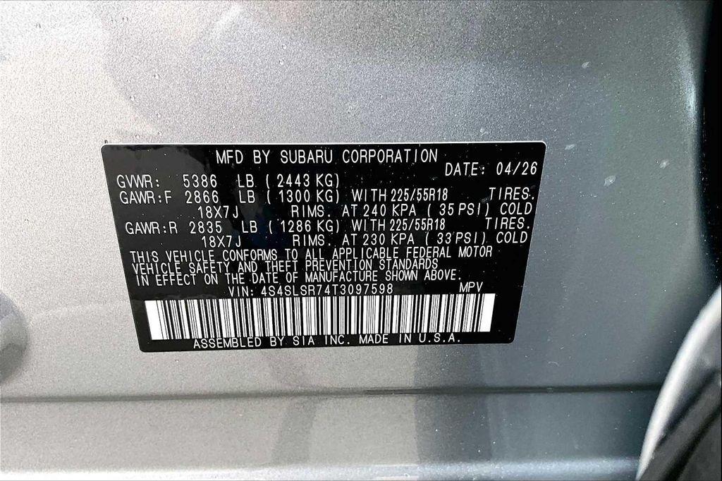 new 2026 Subaru Forester Hybrid car, priced at $38,004