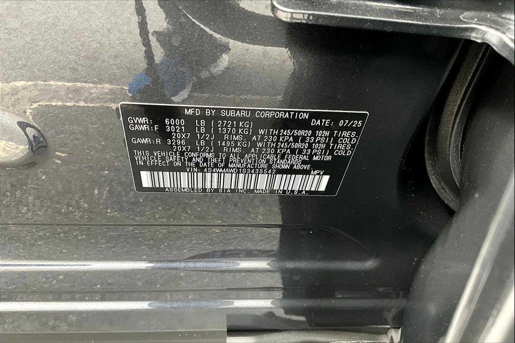 new 2025 Subaru Ascent car, priced at $49,061