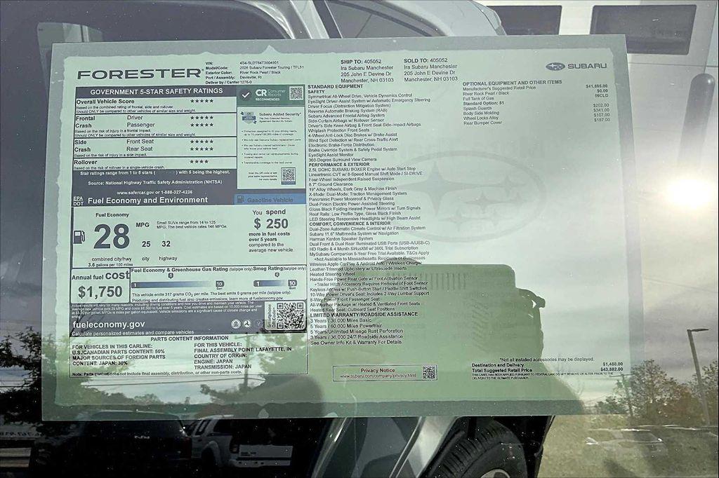 new 2026 Subaru Forester car, priced at $41,149