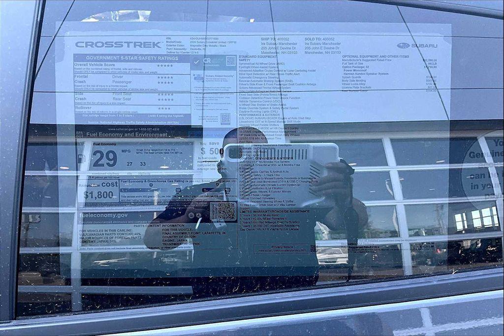 new 2025 Subaru Crosstrek car, priced at $32,838