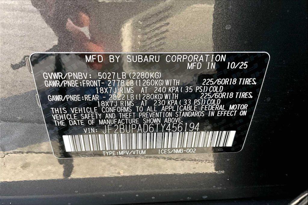 new 2026 Subaru Outback car, priced at $37,275