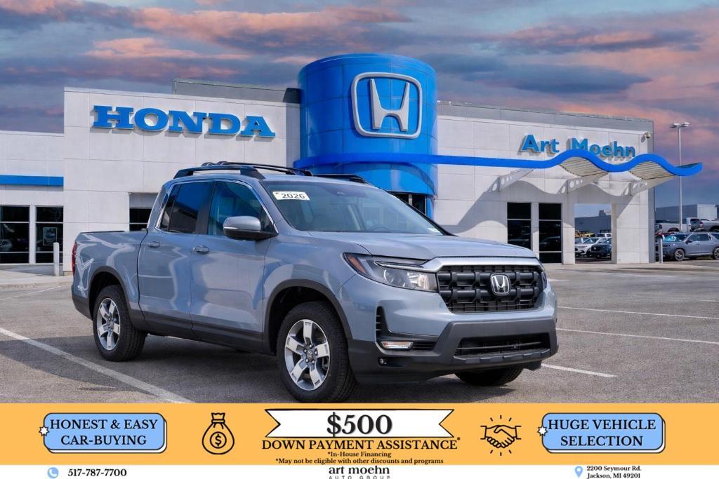 new 2026 Honda Ridgeline car, priced at $45,000