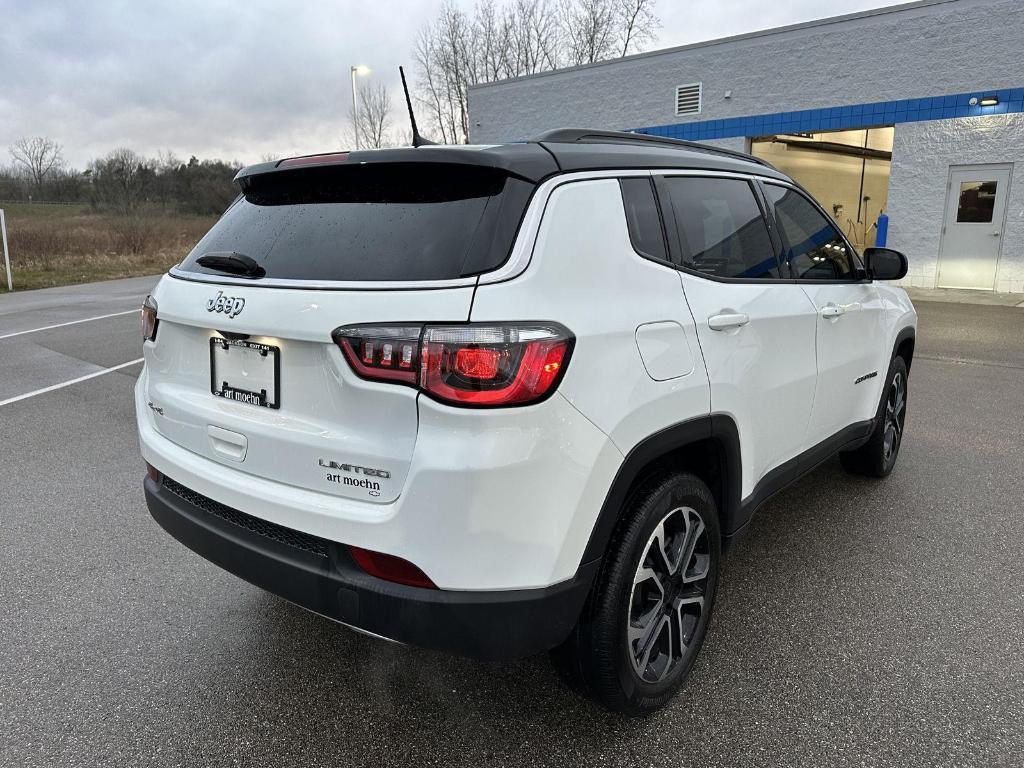 used 2023 Jeep Compass car, priced at $24,489