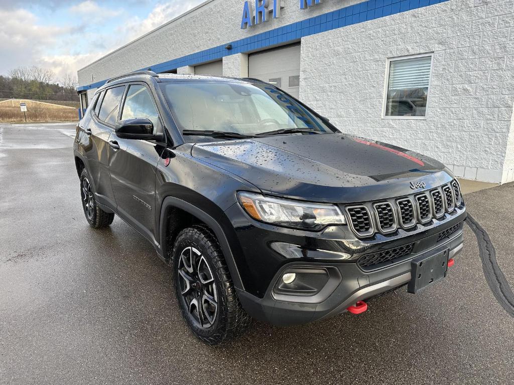 used 2025 Jeep Compass car, priced at $23,955