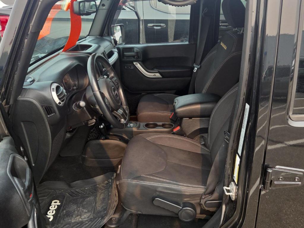 used 2015 Jeep Wrangler Unlimited car, priced at $15,489