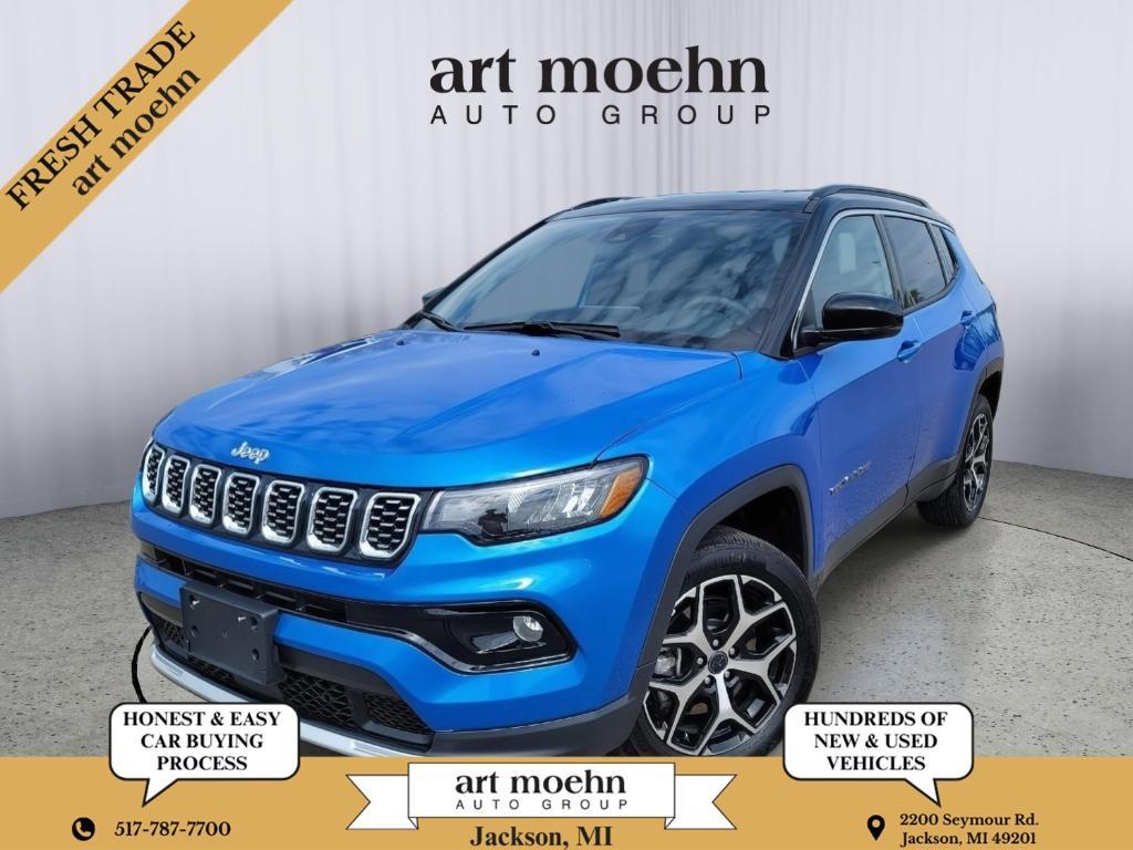 used 2025 Jeep Compass car, priced at $25,989