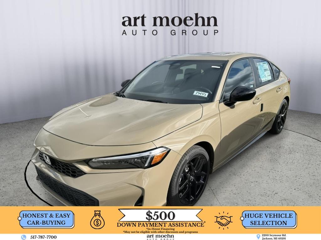 new 2026 Honda Civic Hybrid car, priced at $30,000
