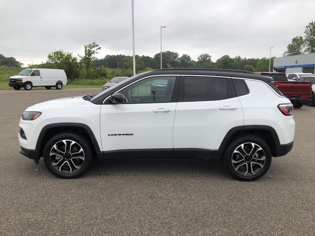 used 2023 Jeep Compass car, priced at $23,449