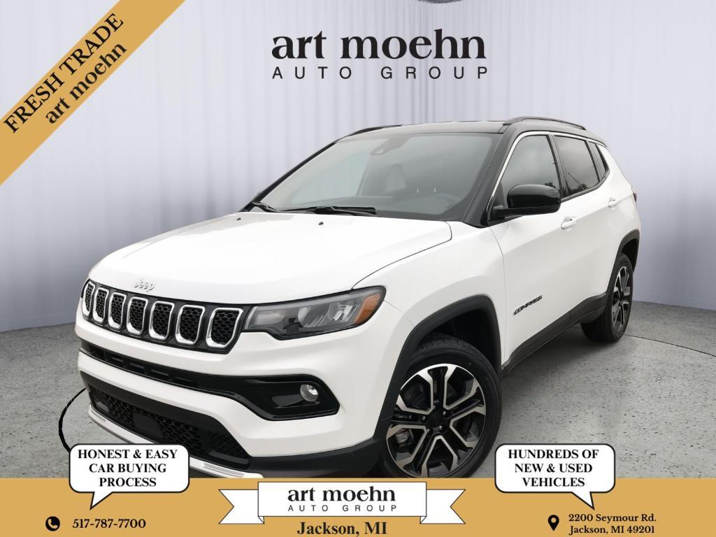 used 2023 Jeep Compass car, priced at $23,449
